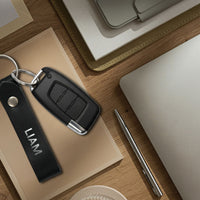 Personalized Leather Keychain