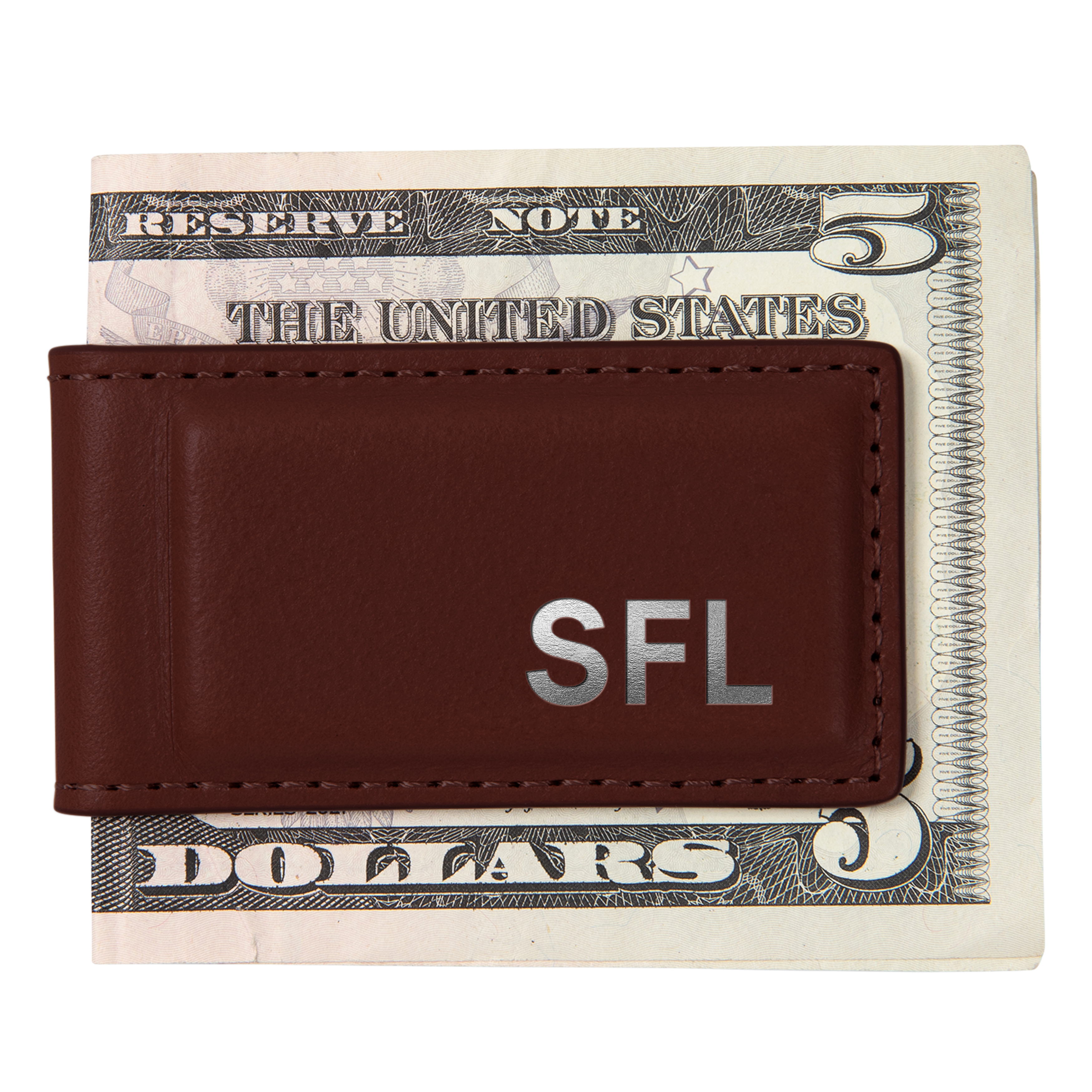 Personalized Leather Money Clip – Northwind Supply