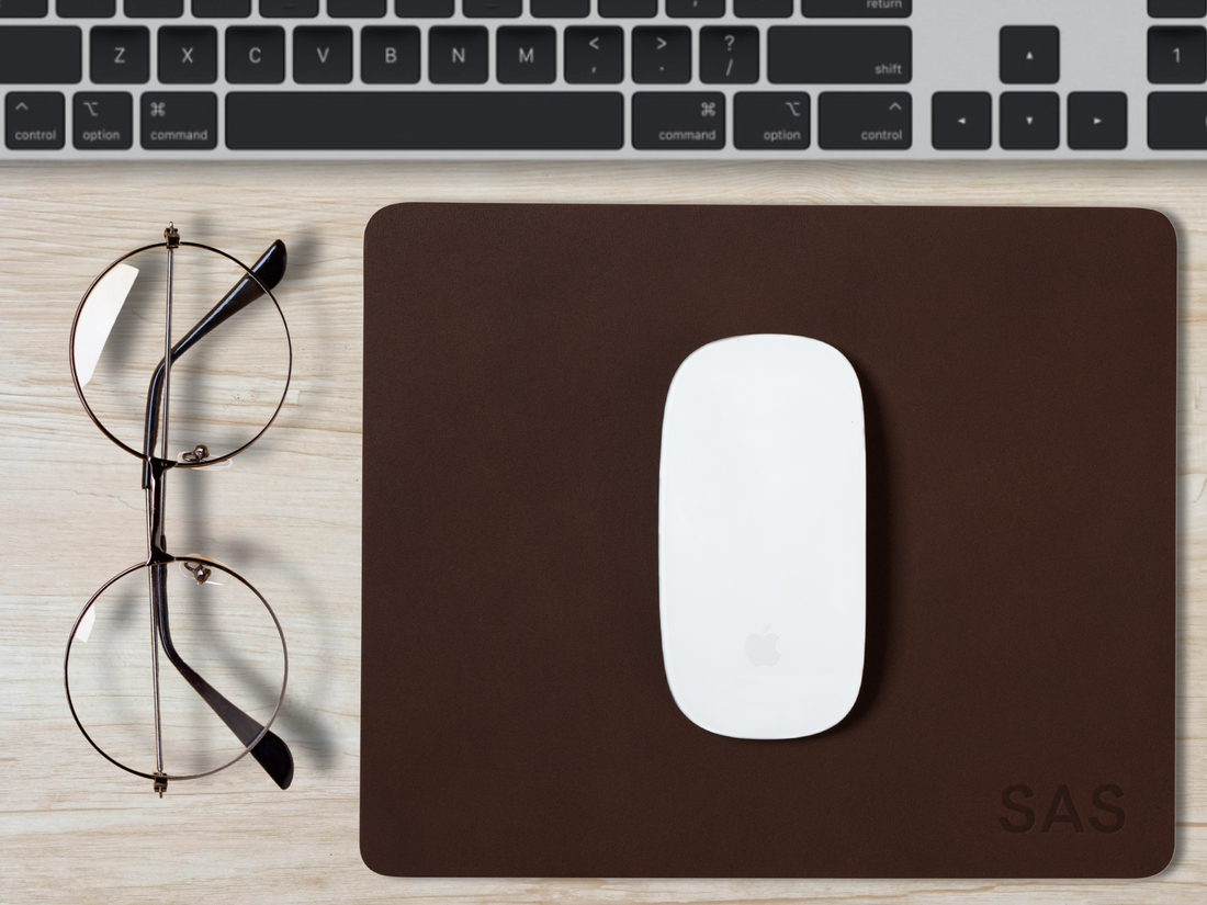 Personalized Leather Mousepad