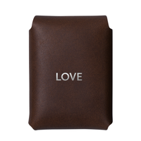 Personalized Leather Playing Card Case