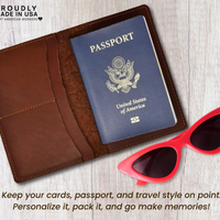 Leather Passport Cover