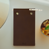 Personalized Leather Notepad Full Cover