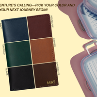 Leather Passport Cover