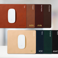 Personalized Leather Mousepad