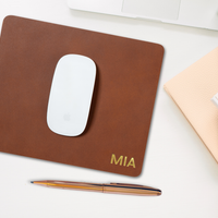 Personalized Leather Mousepad