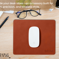 Personalized Leather Mousepad