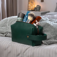 Personalized Leather Dopp Kit