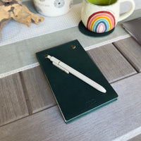 Personalized Leather Notepad Full Cover