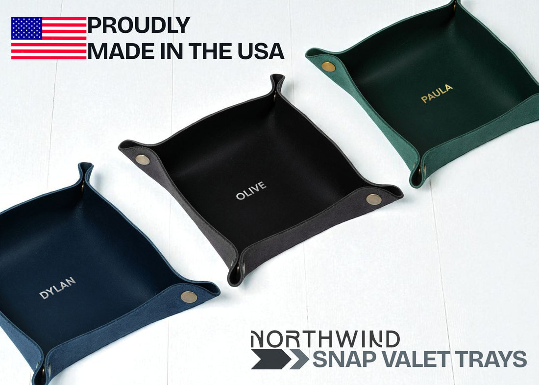 Personalized Snap Valet Tray
