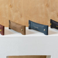 Personalized Leather Pencil Case