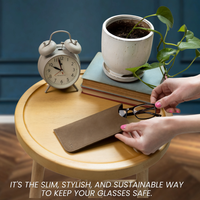 Personalized Leather Sunglass Case