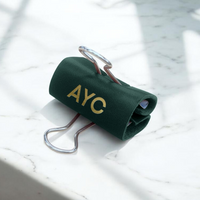 Personalized Leather Binder Clip (Set of 3) | Handcrafted | Northwind