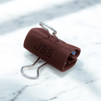 Personalized Leather Binder Clip (Set of 3) | Handcrafted | Northwind