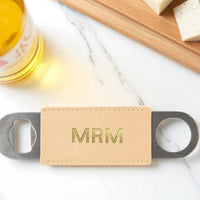 Leather Wrapped Bottle Opener