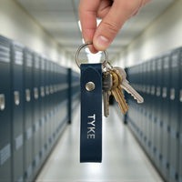 Personalized Leather Keychain