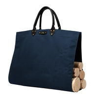 Personalized Canvas Log Carrier