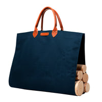 Personalized Canvas Log Carrier