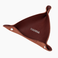 Personalized Leather Ring Tray