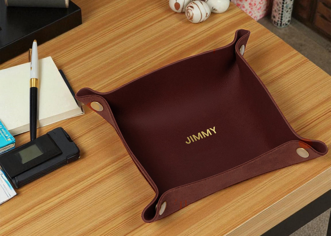 Personalized Snap Valet Tray