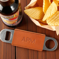 Leather Wrapped Bottle Opener
