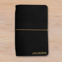 Refillable Small Notebook Sleeve with Stretch Cord | Handmade in the USA