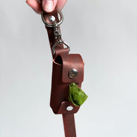 Personalized Leather Dog Waste Bag Holder