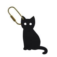 Handcrafted Leather Cat Bag Charm