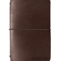 Refillable Small Notebook Sleeve with Stretch Cord | Handmade in the USA