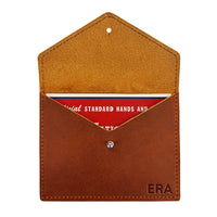 Personalized Full Grain Leather Mahjong Card Holder | Mahjong Score Card Case | Mahjong Gift for Women
