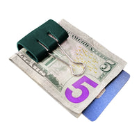 Personalized Leather Clip Money Holder