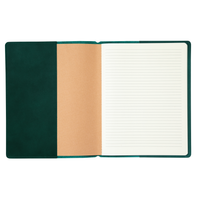 Personalized Leather Large Journal Cover: USA Made Monogrammed Notebook