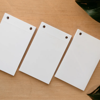 Paper Refills for Leather Notepad: Northwind Jotter Pad - Set of 3