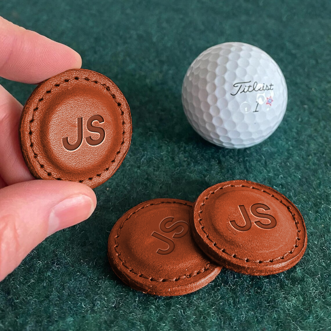 Premium Leather Golf Ball Marker (Set of 2) – Northwind Supply