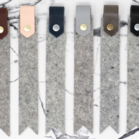 Felt & Leather Bookmark