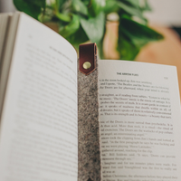 Felt & Leather Bookmark