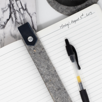 Felt & Leather Bookmark