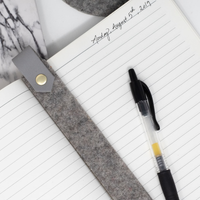 Felt & Leather Bookmark