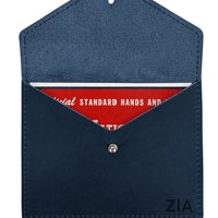 Personalized Full Grain Leather Mahh Jong Card Holder | Mah Jongg Score Card Case | Mahh Jong Gift for Women