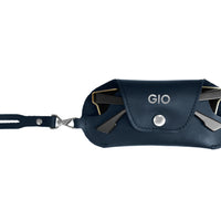Personalized Leather Sunglasses Keychain