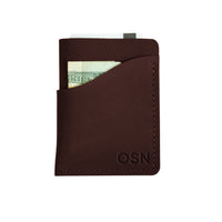 Wave Wallet – Handmade Minimalist Slim Card Holder