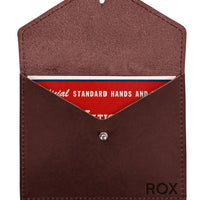 Personalized Full Grain Leather Mahh Jong Card Holder | Mah Jongg Score Card Case | Mahh Jong Gift for Women