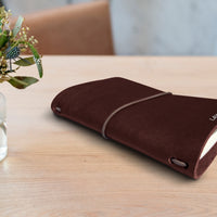Refillable Small Notebook Sleeve with Stretch Cord | Handmade in the USA