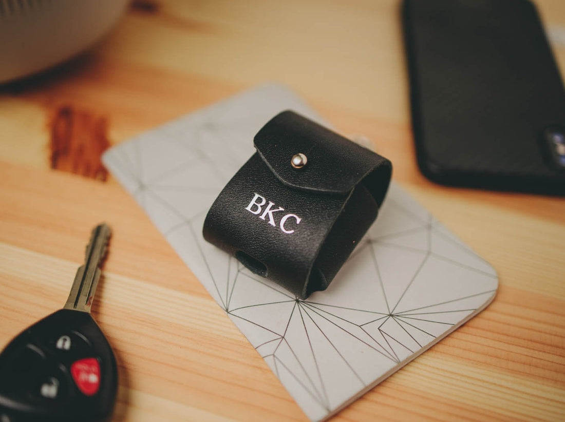 Personalized Leather Airpod Case (Gen. 1 & 2)