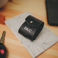 Personalized Leather Airpod Case (Gen. 1 & 2)