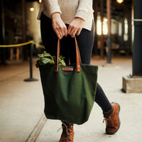 Personalized Canvas Market Tote