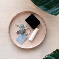 Personalized Molded Leather Valet Tray