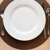 Personalized Round Placemat