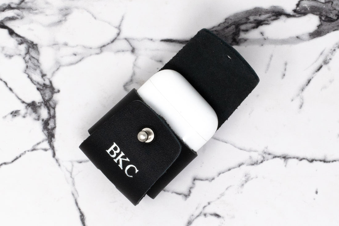 Personalized Leather Airpod Case (Gen. 1 & 2)