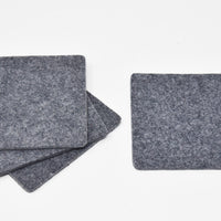 Square Felt Coasters Set