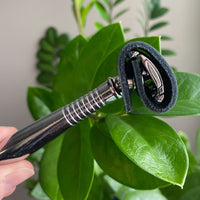 Personalized Leather Safety Razor Cover